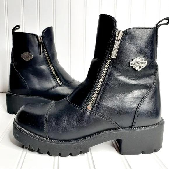 Harley Davidson Amherst Motorcycle Boots - Picture 6 of 17